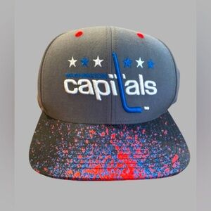 Unique Authentic Capitals Paint Splatter Hat